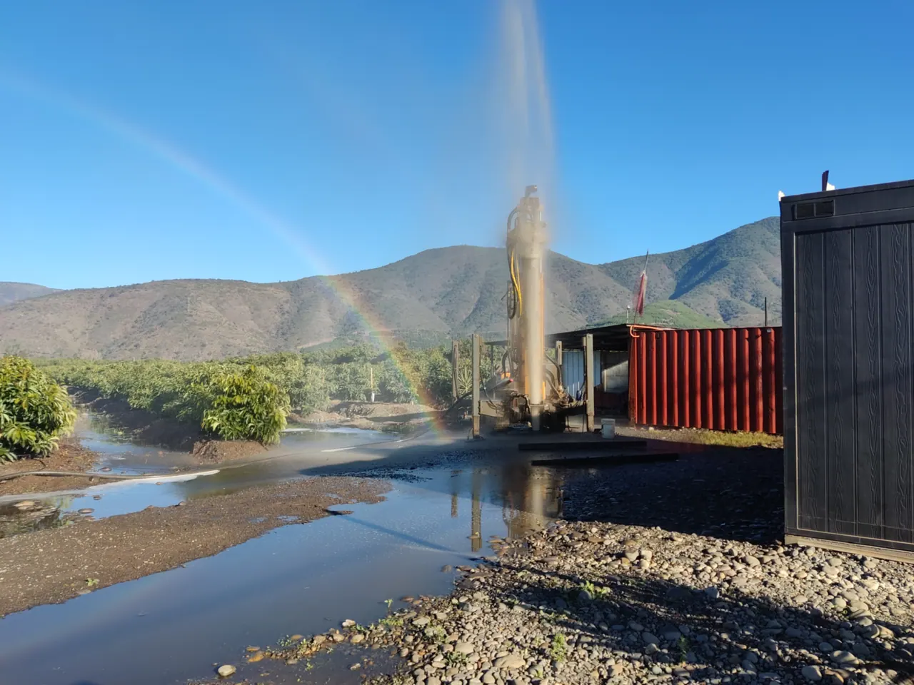 Proyecto hidrico para parcela agricola